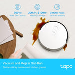 Tapo Home Appliance Robot Vacuum & Mop + Smart Auto-Empty Dock / Tapo RV10 Plus