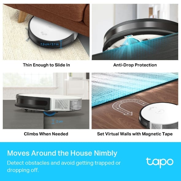 Robot Vacuum & Mop / Tapo RV10 - متجر نصر