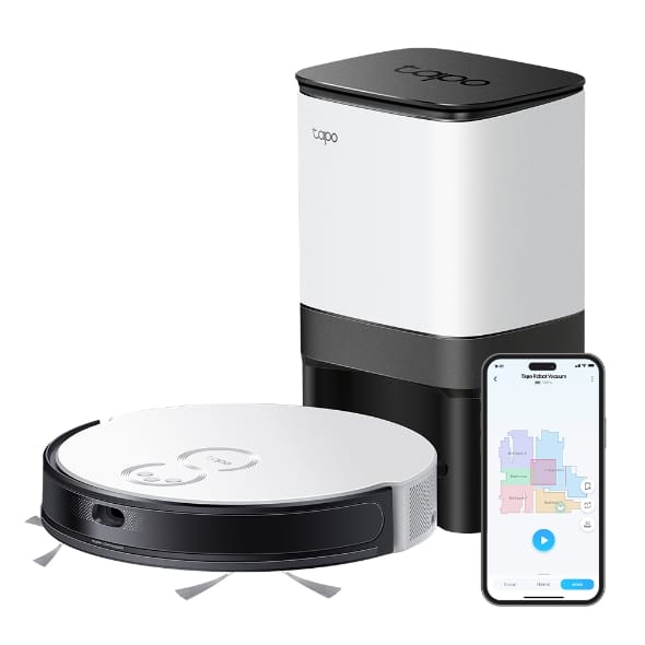 تابو RV20 Mop Plus | مكنسة روبوت وممسحة بتقنية LiDAR للملاحة MagSlim™ وقاعدة تفريغ ذاتي ذكية - متجر نصر