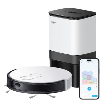 Tapo Home Appliance Tapo RV20 Mop Plus | MagSlim™ LiDAR Navigation Robot Vacuum & Mop+ Smart Auto-Empty Dock