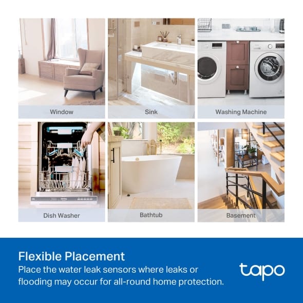 Smart Water Leak Sensor Tapo T300 - متجر نصر
