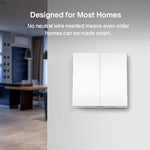 Tapo Smart Home Tapo Smart Light Switch 2-Gang 1-Way | Tapo S220