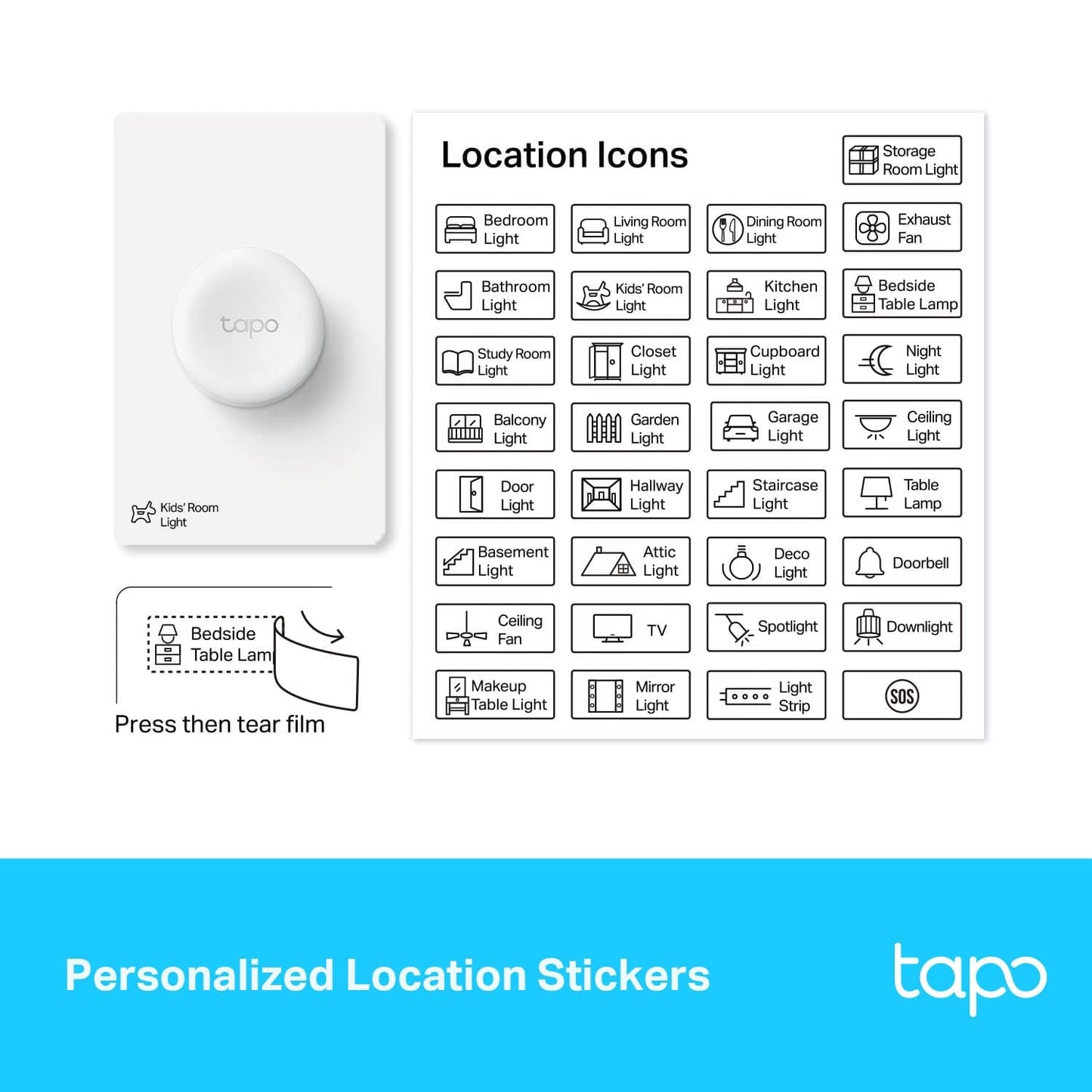 Tapo Smart Remote Dimmer Switch / S200D - متجر نصر
