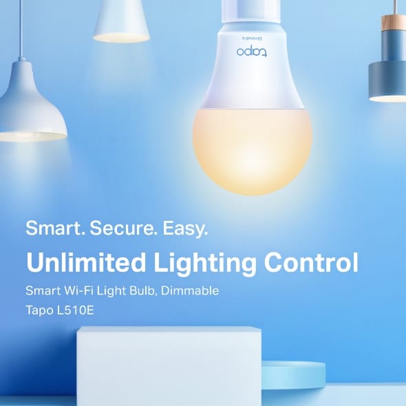 Tapo Smart Wi-Fi Dimmable Light Bulb | Tapo L510E - متجر نصر