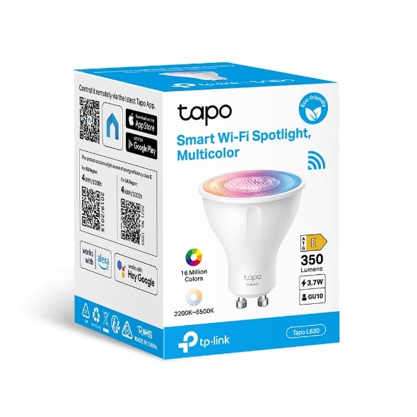 Tapo Smart Wi-Fi Spotlight, Dimmable, Color | Tapo L630 - متجر نصر