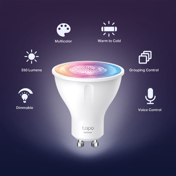 Tapo Smart Wi-Fi Spotlight, Dimmable, Color | Tapo L630 - متجر نصر
