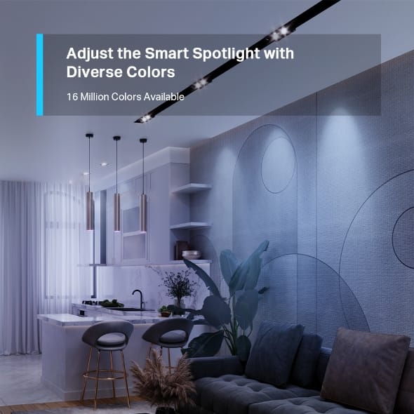 Tapo Smart Wi-Fi Spotlight, Dimmable, Color | Tapo L630 - متجر نصر