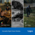 Tapo Surveillance Camera 3MP Dual 2K Cameras | Smart Tracking | Indoor/Outdoor |Tapo C246D