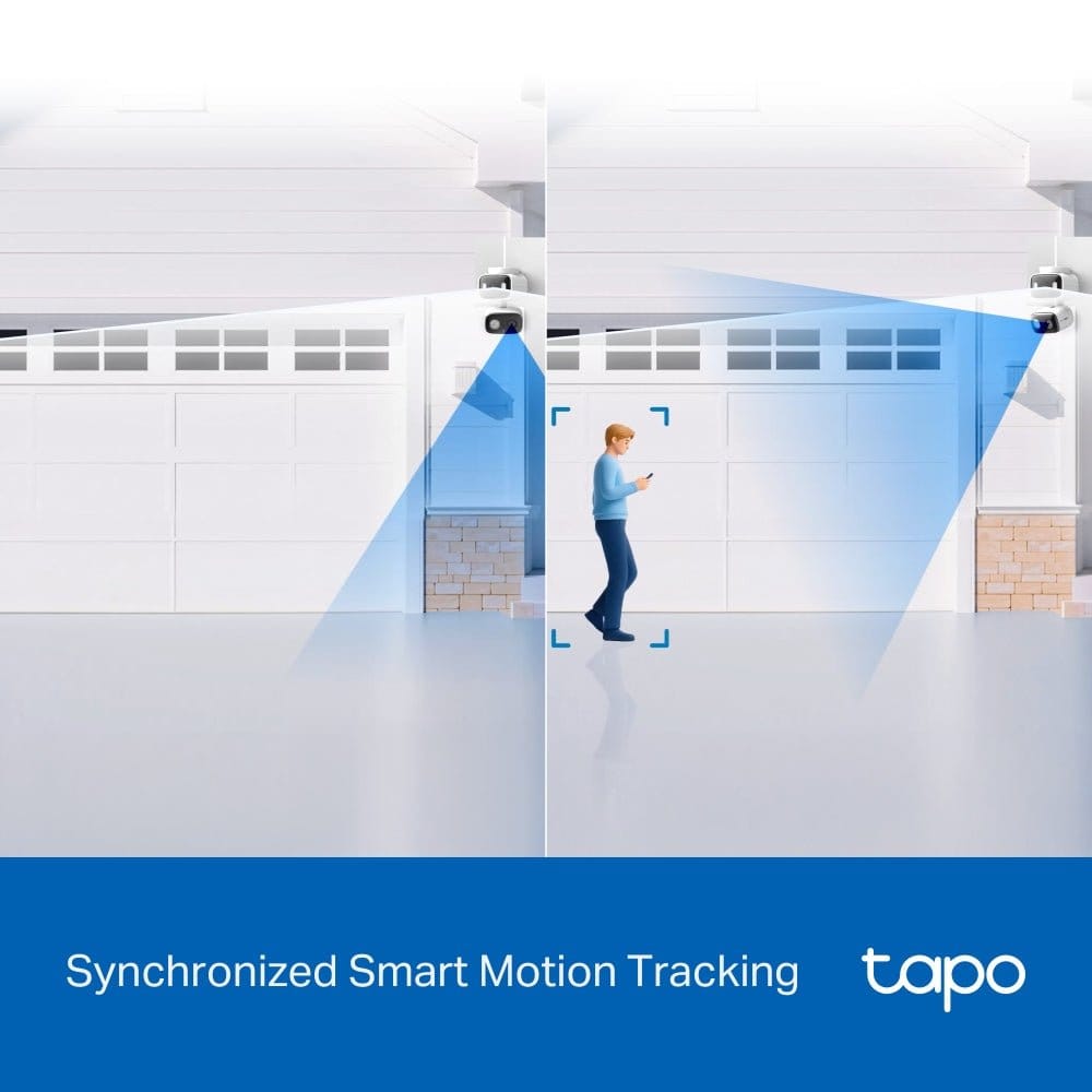 3MP Dual 2K Cameras | Smart Tracking | Indoor/Outdoor |Tapo C246D - متجر نصر