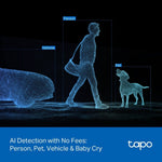Tapo Surveillance Camera 3MP Dual 2K Cameras | Smart Tracking | Indoor/Outdoor |Tapo C246D
