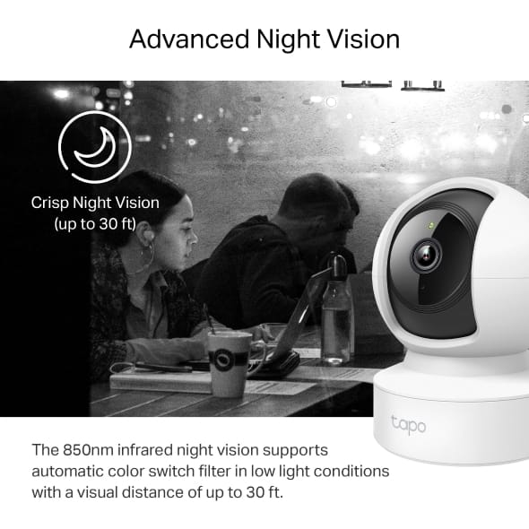 3mp Indoor Camera Pan/Tilt Home Security Wi-Fi Camera Tapo C212 - متجر نصر