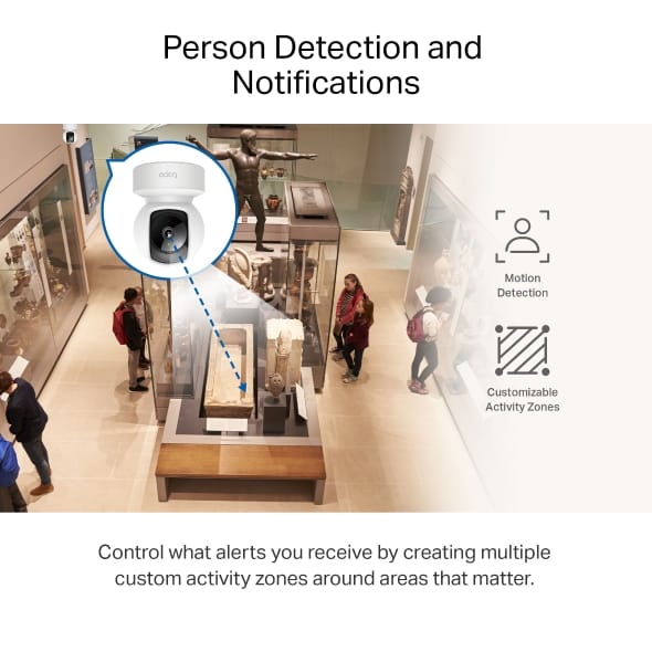 3mp Indoor Camera Pan/Tilt Home Security Wi-Fi Camera Tapo C212 - متجر نصر