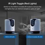 Tapo Surveillance Camera 3mp Indoor Camera Tapo C225 Pan/Tilt AI Home Security Wi-Fi Camera