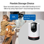 Tapo Surveillance Camera 3mp Indoor Camera Tapo C225 Pan/Tilt AI Home Security Wi-Fi Camera