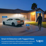 Tapo Surveillance Camera 4mp Outdoor Smart Floodlight Camera Tapo C720