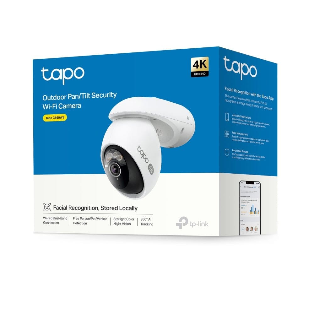 كاميرا بدقة 8 ميجابكسل خارجية متحركة | تتبع ذكي |  Tapo.C560WS - متجر نصر