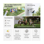 Tapo Surveillance Camera 8MP 4K Camera | Smart Tracking |Tapo C560WS