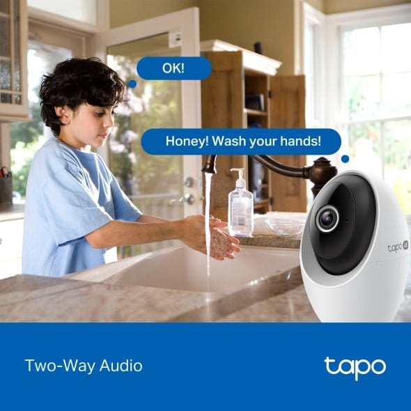 كاميرا بدقة 8 ميجا بكسل وايفاي متحركة داخلي | Tapo.C260 - متجر نصر