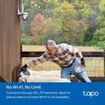 Tapo Surveillance Camera Tapo 2mp 4G Outdoor Pan/Tilt Security Camera -C501GW