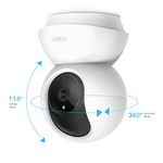 Tapo Surveillance Camera Tapo 2mp Indoor Pan/Tilt Home Security Wi-Fi Camera TC70