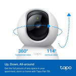 Tapo Surveillance Camera Tapo 2mp Indoor PT Camera | C200c