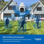 Tapo Surveillance Camera Tapo 2mp Outdoor Pan/Tilt Security WiFi Camera | C500
