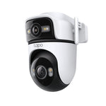 Tapo Surveillance Camera Tapo 3MP Dual 2K Cameras | Semi Panorama 165° |Smart Tracking | Full-Color Night Vision |Tapo C545D