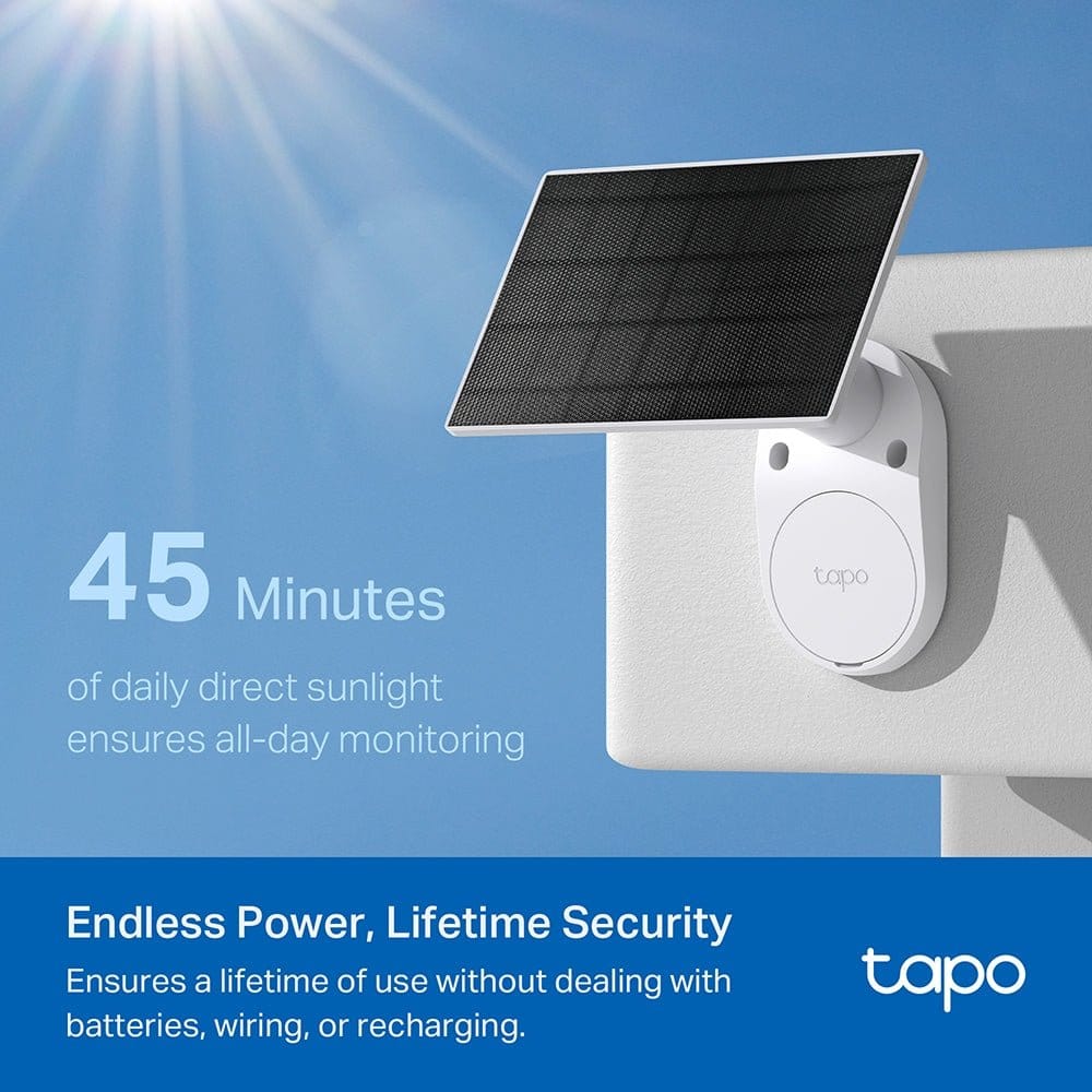Tapo 3mp Smart Solar-Powered Security Camera | TC82 Kit - متجر نصر