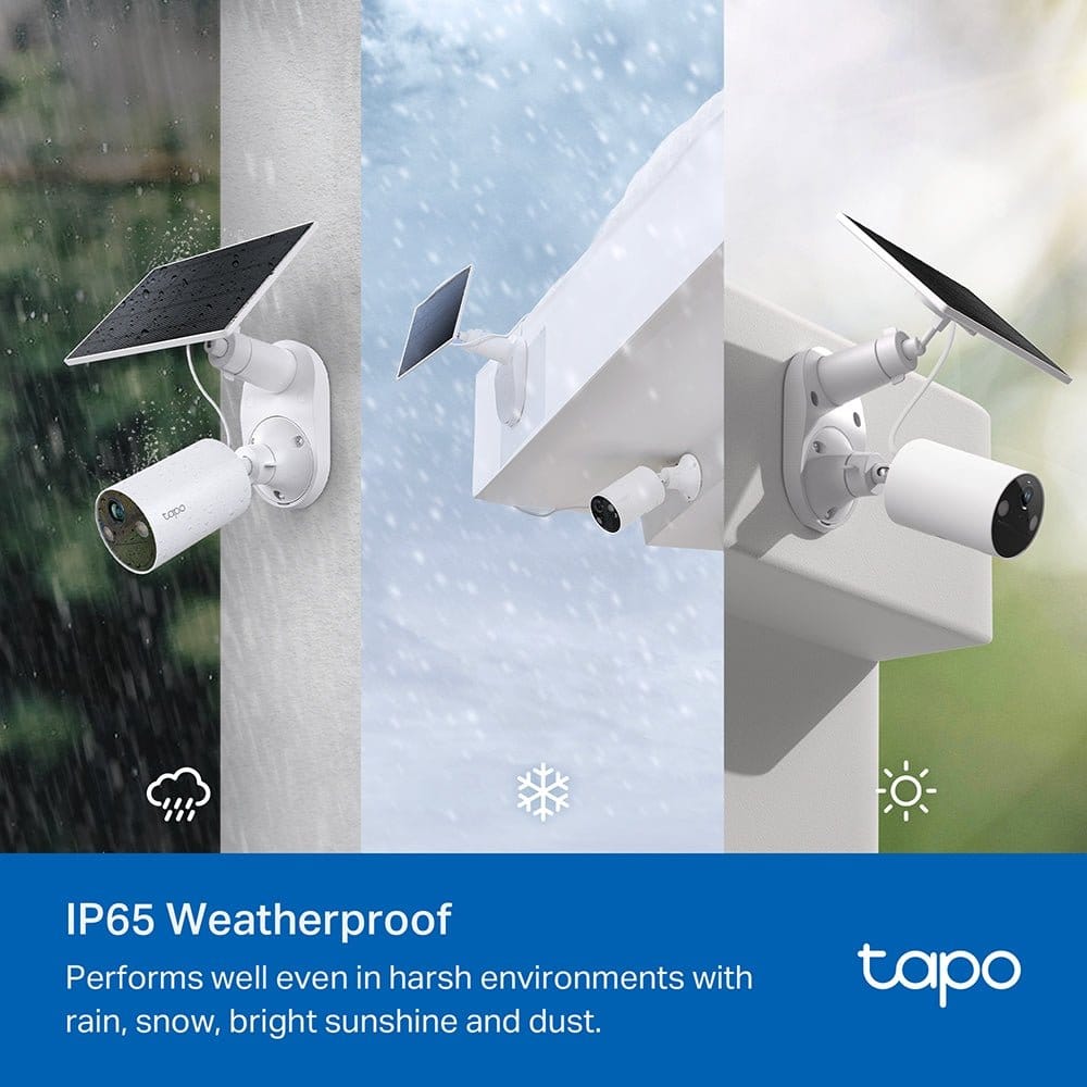 Tapo 3mp Smart Solar-Powered Security Camera | TC82 Kit - متجر نصر