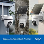 Tapo Surveillance Camera Tapo 4G Solar Powered 3mp Smart PT Outdoor Camera | C615G Kit