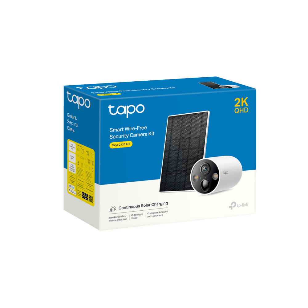 Tapo 4mp Smart Solar-Powered Security Camera | TC85 Kit - متجر نصر