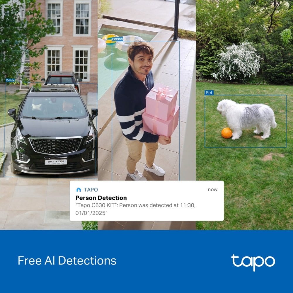 Tapo 5mp Outdoor PT Solar Camera | C630 Kit - متجر نصر