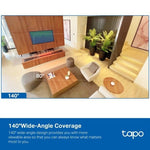 Tapo Surveillance Camera Tapo C125- 2K AI Home Security Wi-Fi Camera