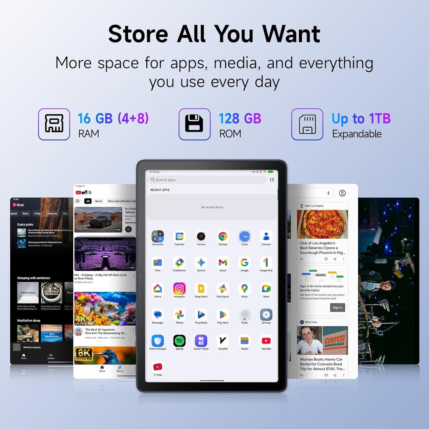 TCL TAB 10L Gen 4 | 12GB RAM (4+8GB) - متجر نصر