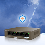 Tenda Networks Tenda 5-Port Gigabit PD Switch With 4-Port PoE (Powered By POE Uplink) /TEG1105PD