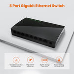 Tenda Networks Tenda 8-Port Gigabit Ethernet Switch -SG108M