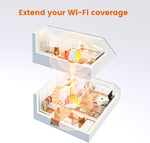 Tenda Networks Tenda A9 Wireless N300 Universal | Wi-Fi Extender 2.4GHz