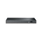 TP-Link TL-SF1048 rear panel with AC power input