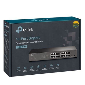 TP-Link Networks TP-Link 16-Port Gigabit Rackmount Switch /TL-SG1016