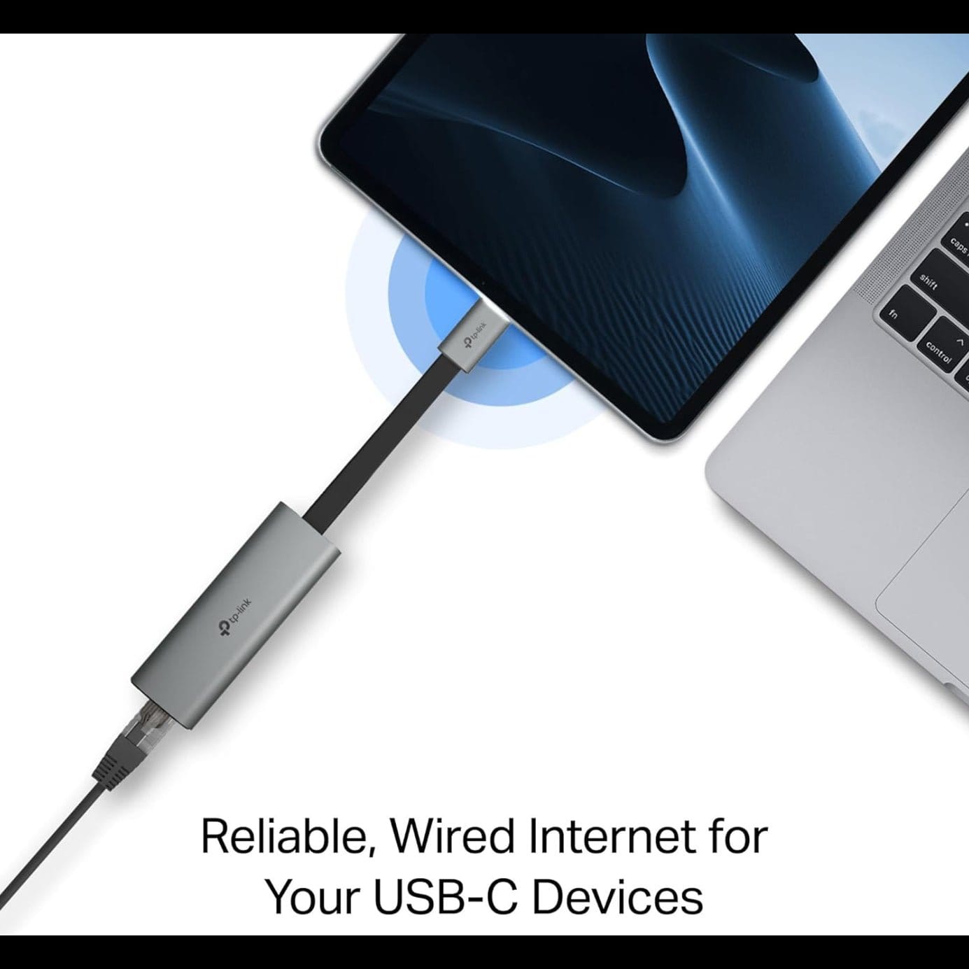 TP-Link UE302C | USB Type-C to 2.5 Gigabit Ethernet Adapter - Space Grey - متجر نصر