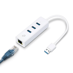 TP-Link Accessories TP-Link UE330-USB 3.0 3-Port Hub & Gigabit Ethernet Adapter 2 in 1 USB Adapter