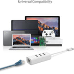 TP-Link Accessories TP-Link UE330-USB 3.0 3-Port Hub & Gigabit Ethernet Adapter 2 in 1 USB Adapter