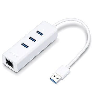 TP-Link Accessories TP-Link UE330-USB 3.0 3-Port Hub & Gigabit Ethernet Adapter 2 in 1 USB Adapter