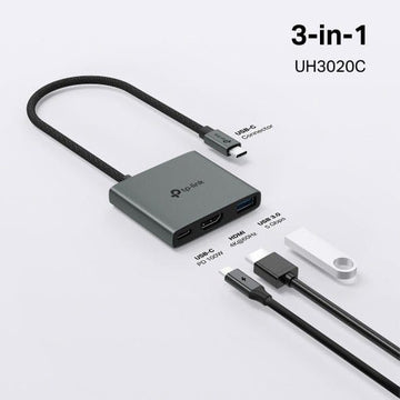 TP-Link Accessories TP-Link UH3020C | USB Type-C 3 in 1 Hub