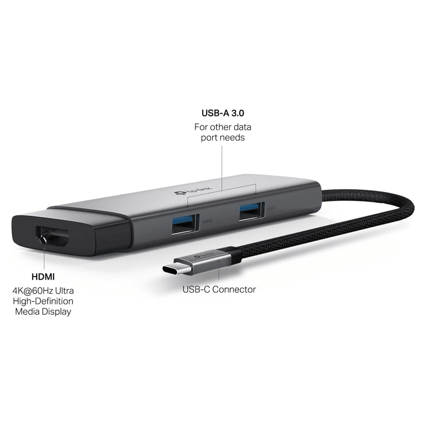 TP-Link UH5020C | USB Type-C 5 in 1 Hub - متجر نصر