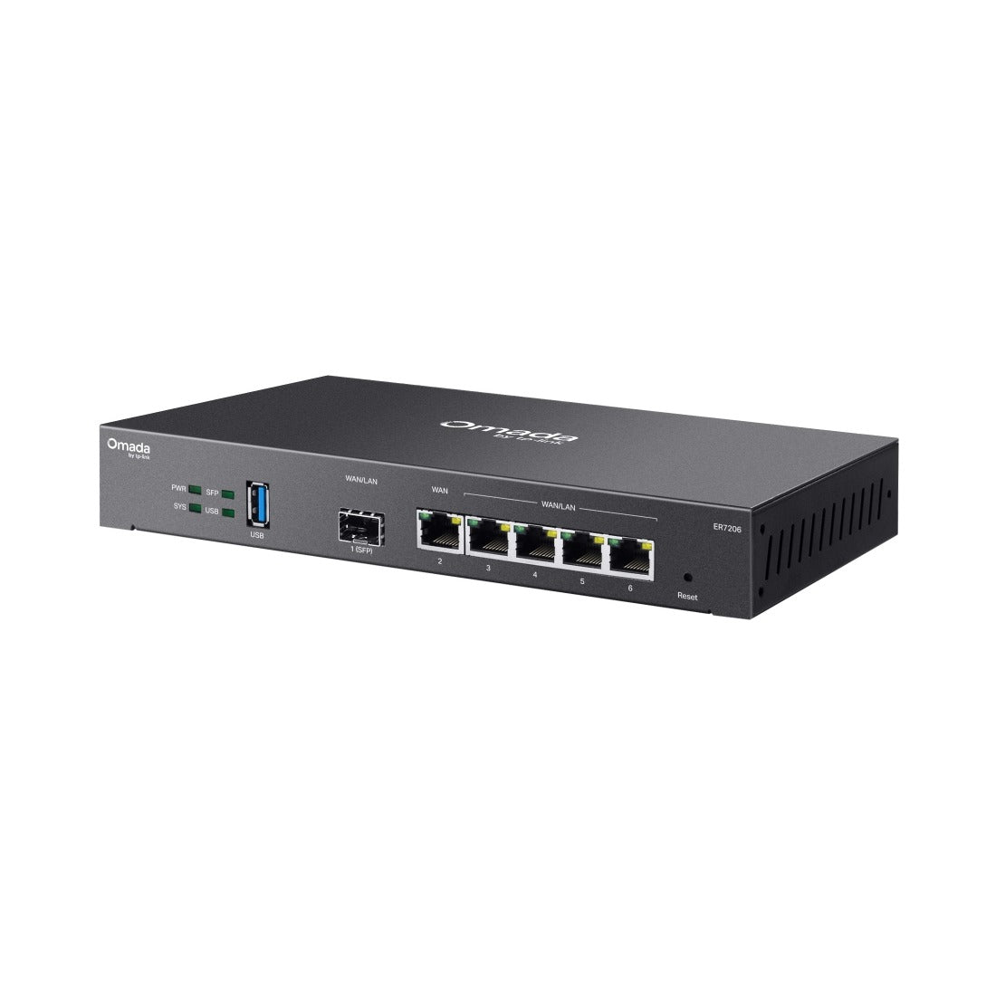 TP-Link Omada Gigabit VPN Router (Gateway), Multi-WAN with SFP | ER7206 - متجر نصر