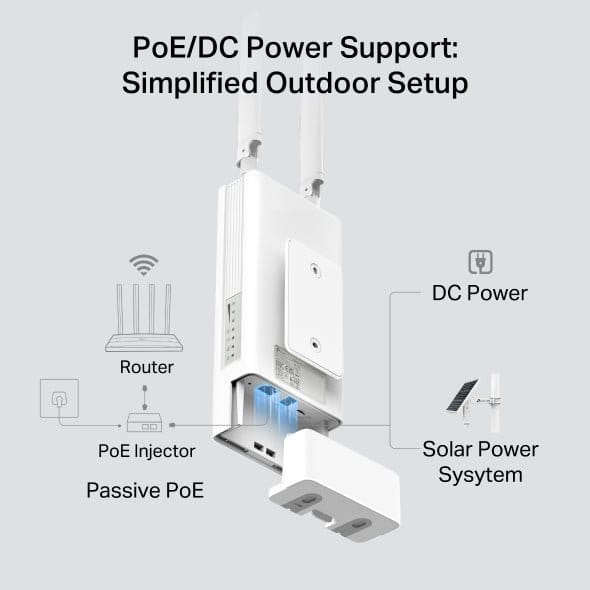 4G Sim 300 Mbps Wi-Fi Outdoor Router /TL-MR100-Outdoor - متجر نصر