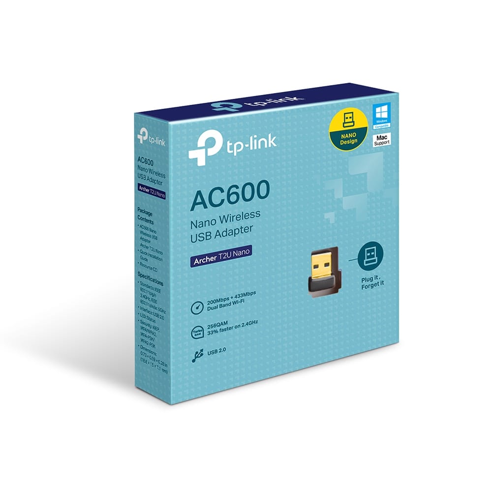دونجل لاسلكي ثنائي النطاق AC600 | T2U  - متجر نصر