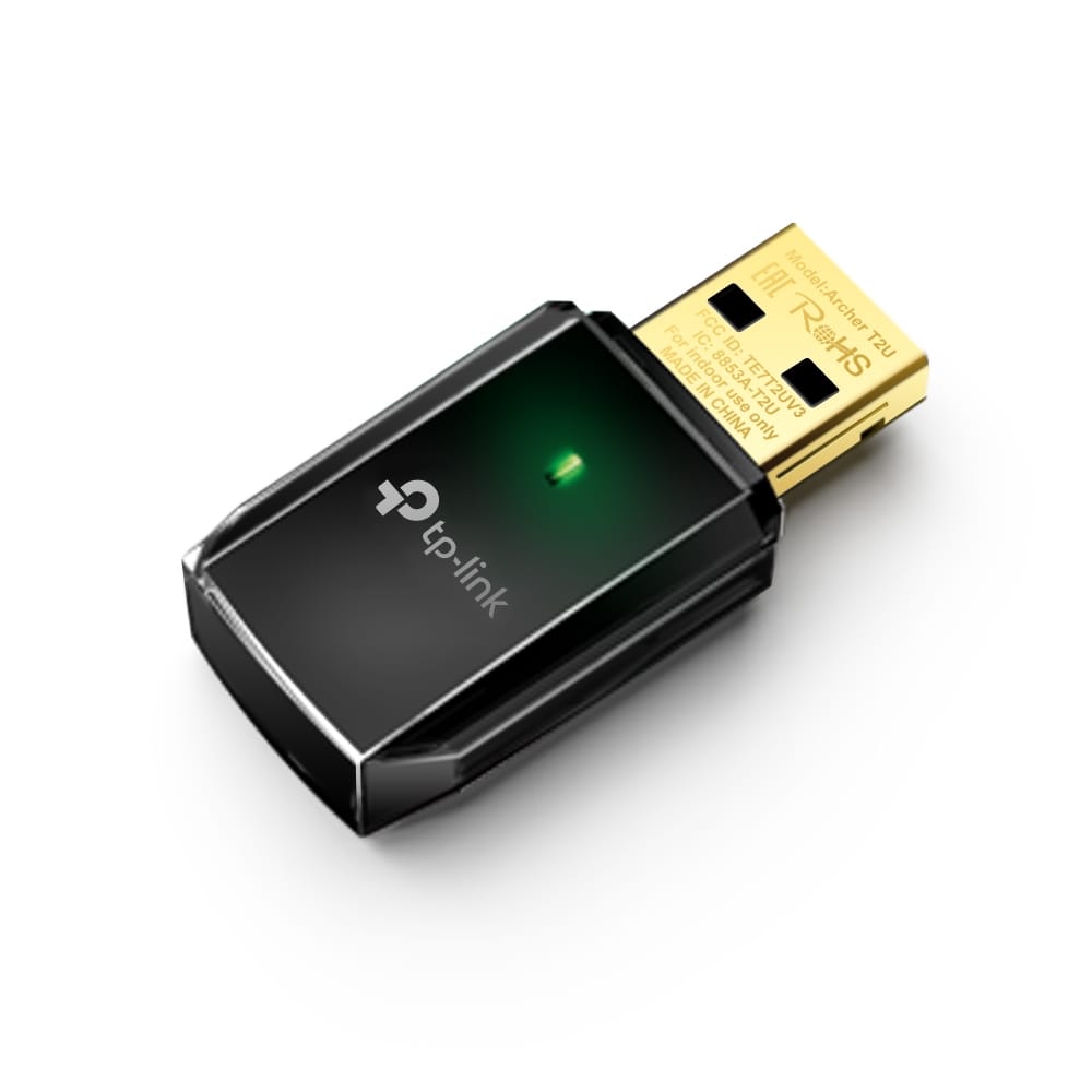 Archer AC600 Wireless Nano USB Adapter, Dual Band USB Adapter | Archer T2U - متجر نصر