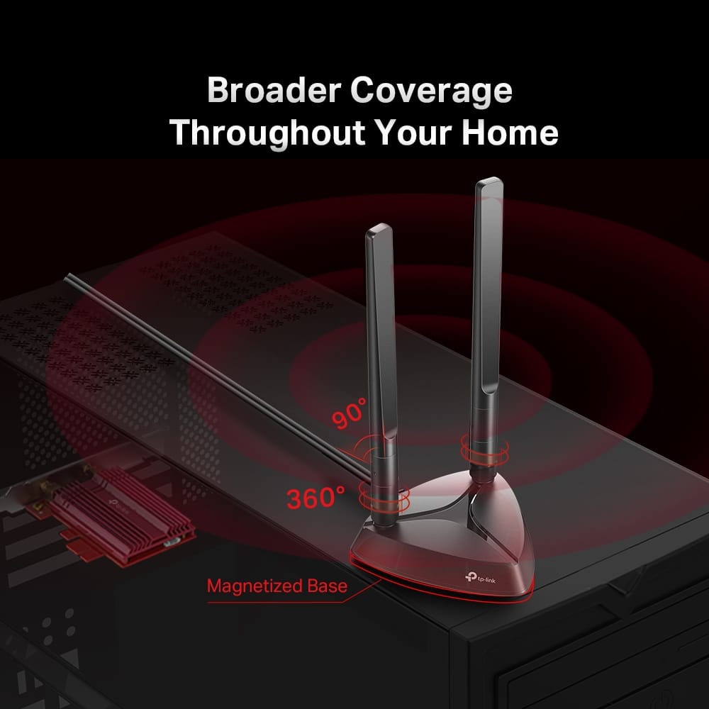 AX3000 Wi-Fi 6 Bluetooth 5.0 PCIe Adapter | Archer TX3000E - متجر نصر